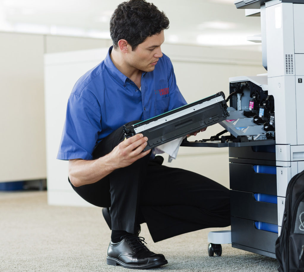 Printer repair service for laser printer