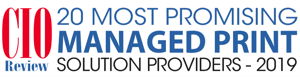 CIO Logo for Most Promising Managed Print Solution Providers of 2019