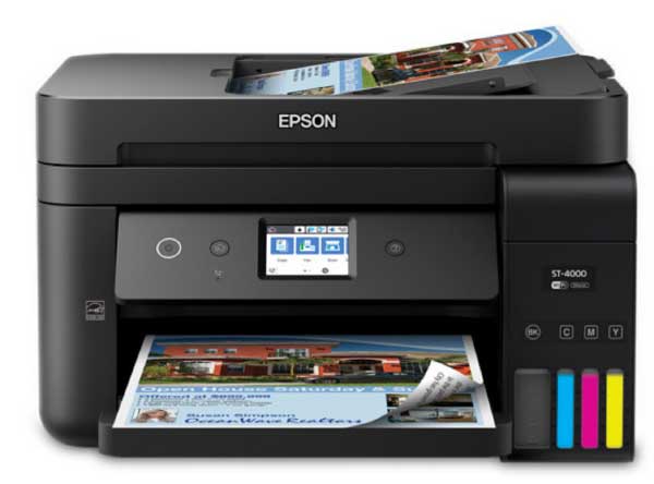 Epson WorkForce ST-4000 Color MFP Supertank office printer